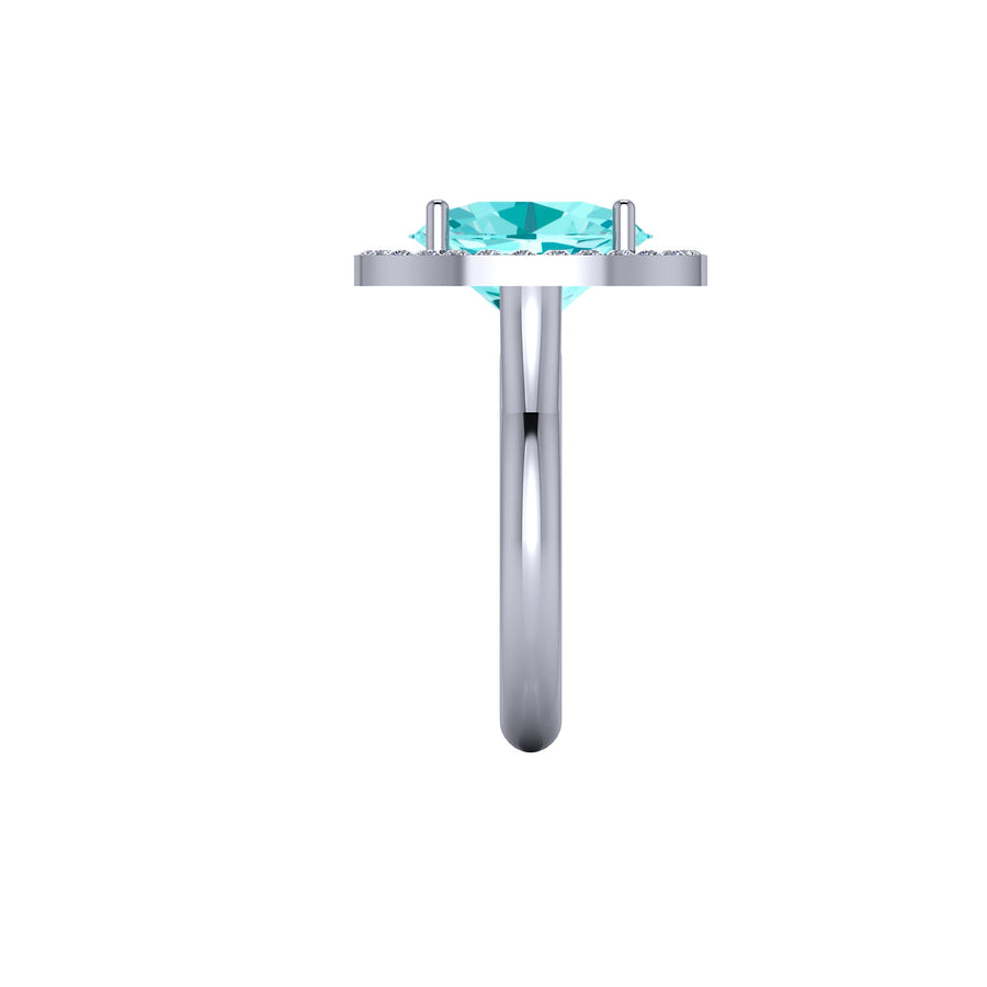 Paraiba Anello e Diamanti