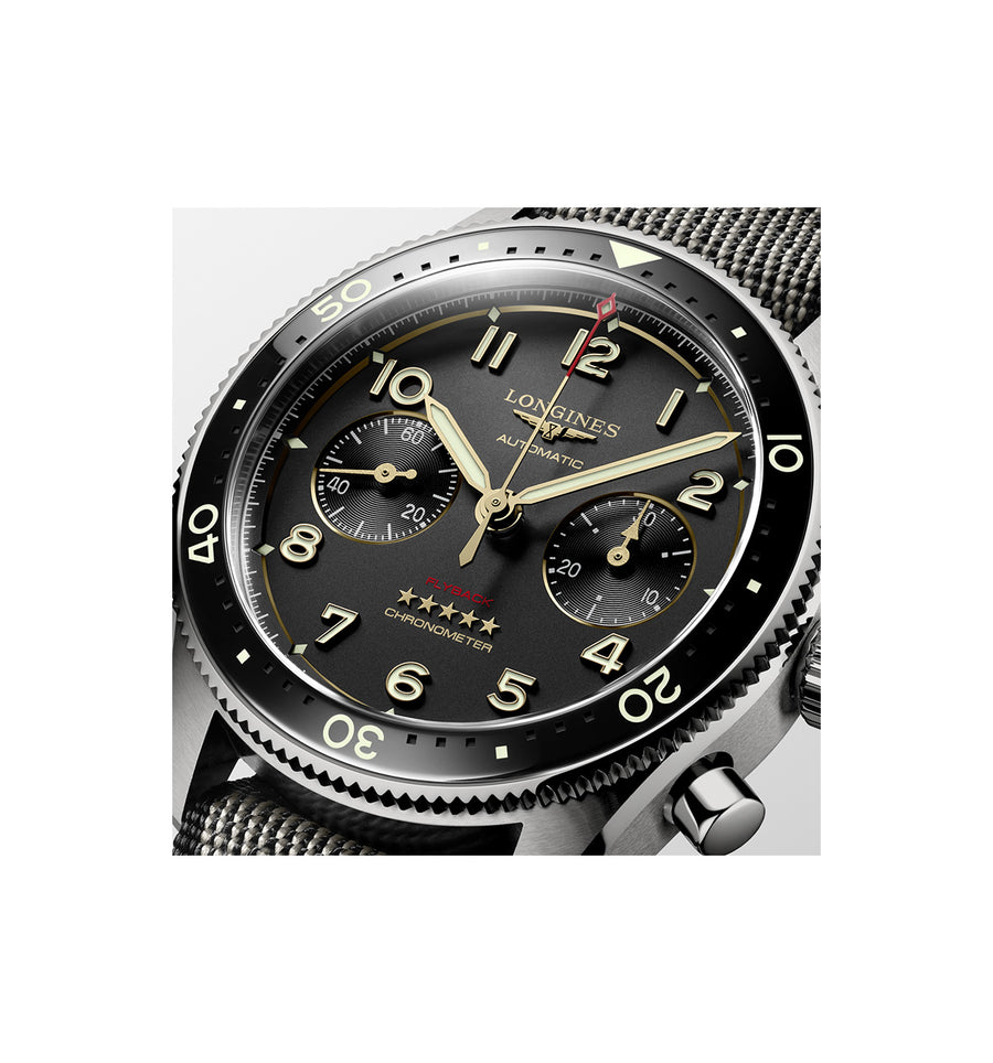 LONGINES SPIRIT FLYBACK TITANIUM L3.821.1.53.2