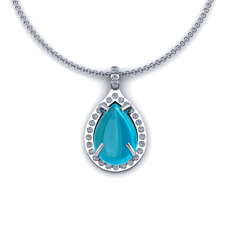 Paraiba Goccia e Diamanti