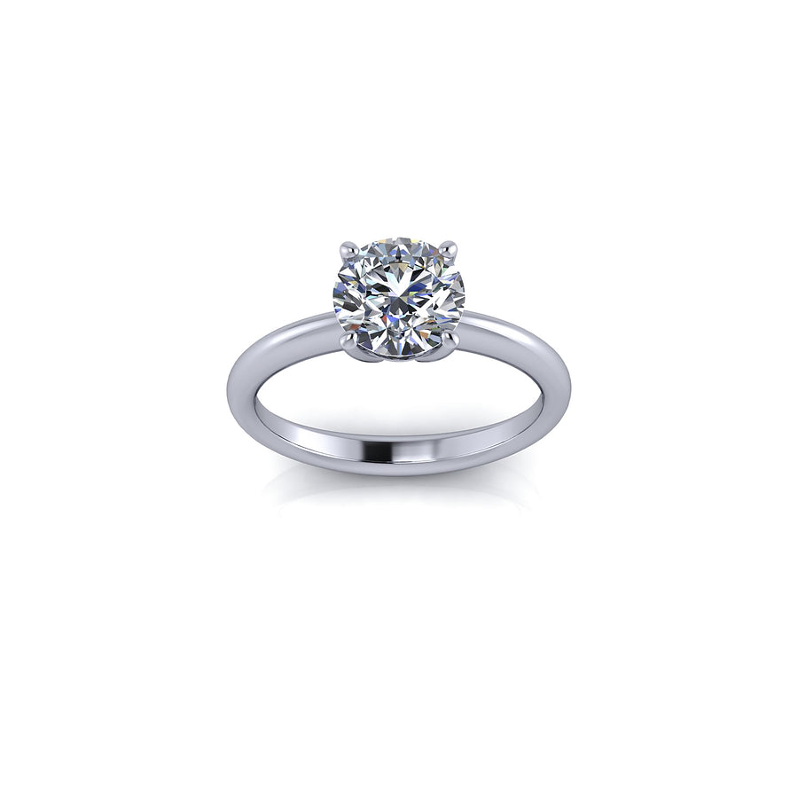 Classic Solitaire Brilliant cut diamond