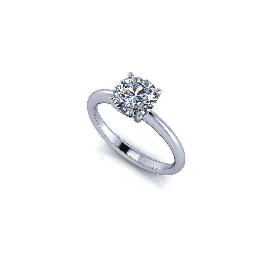 Classic Solitaire Brilliant cut diamond