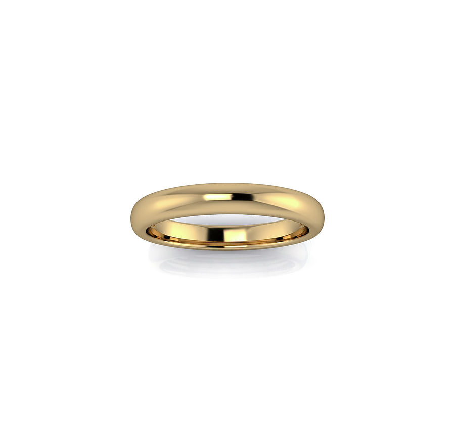 Classic Yellow Gold Wedding Ring