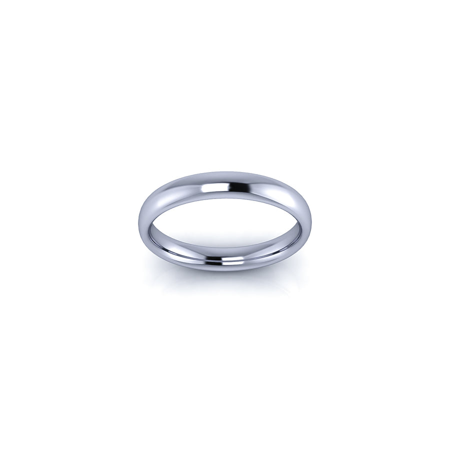 Comfort Fit wedding ring 3 mm