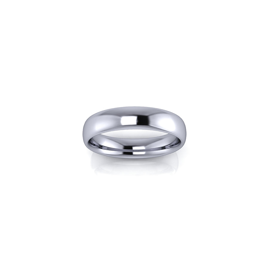 Confort Fit wedding ring 4 mm