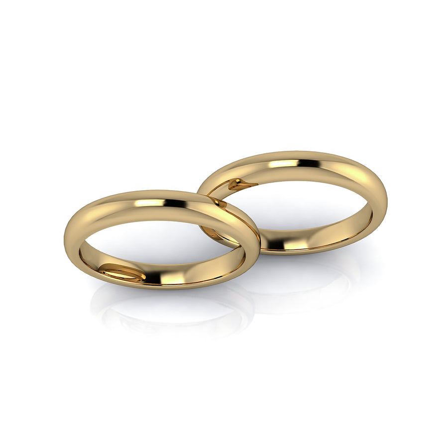 Classic Yellow Gold Wedding Ring