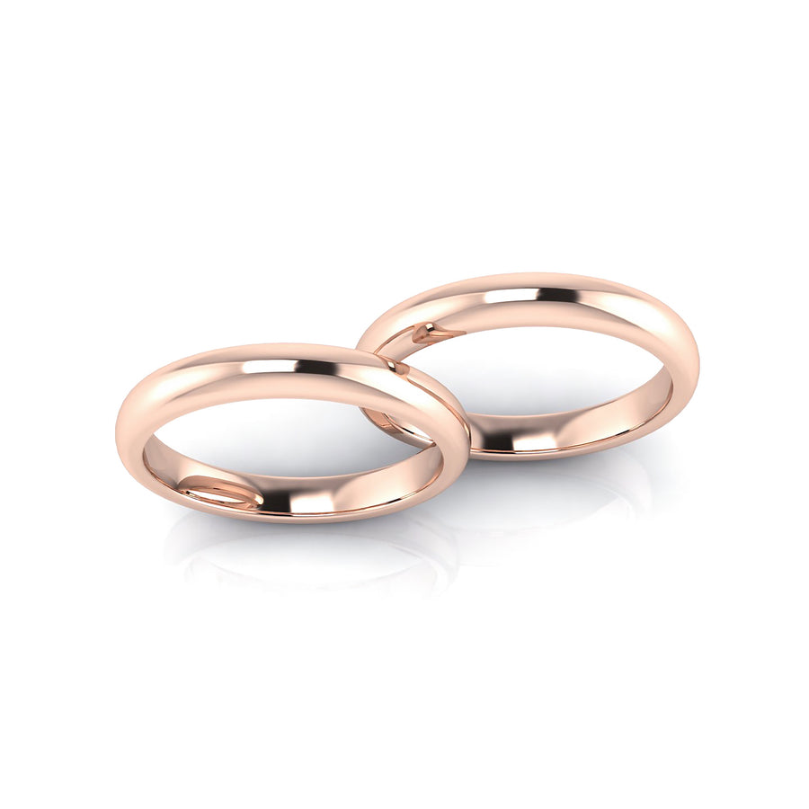 Classic Rose Gold Wedding Ring