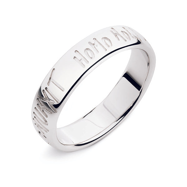 Lanfossi Eternity Wedding Ring White Gold