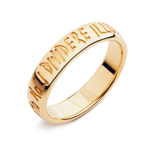 Lanfossi Eternity Ring Yellow Gold