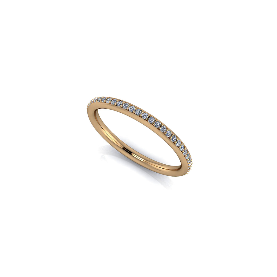 Eternel Diamond Ring First Kiss Yellow Gold