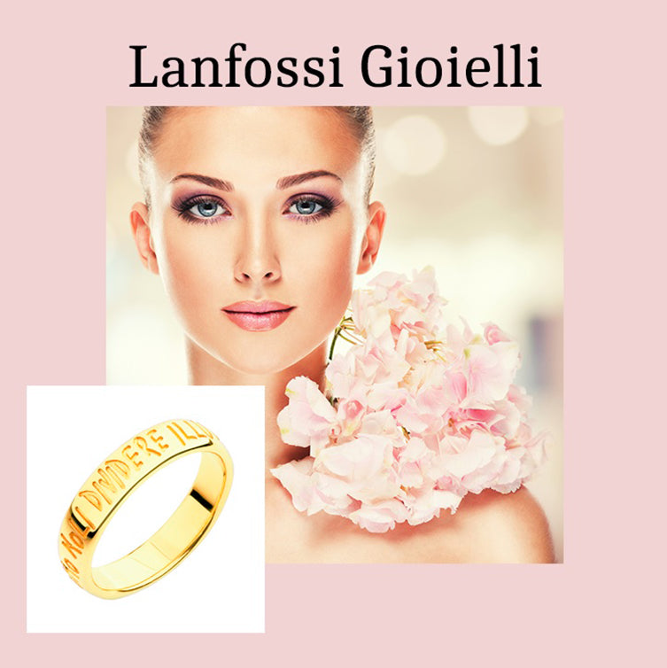 Lanfossi Eternity Ring Yellow Gold