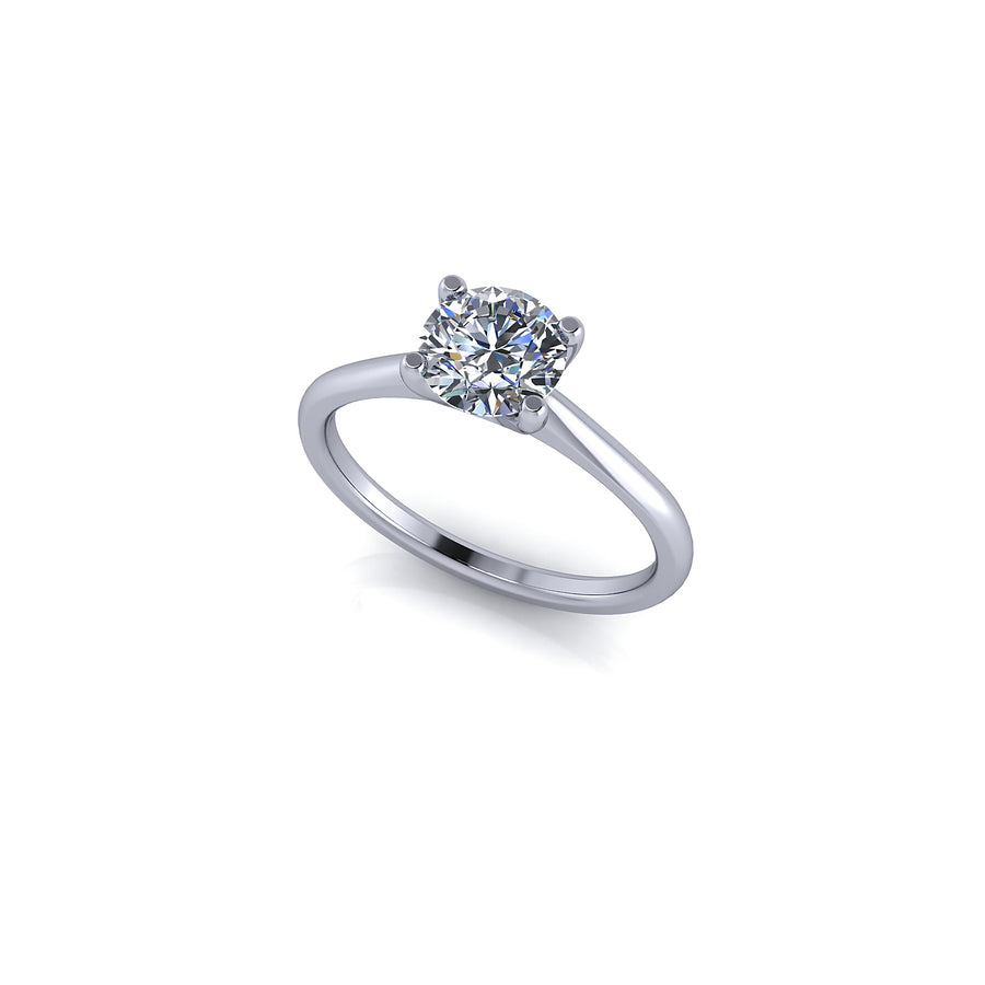 Daylight Diamond Solitaire Brilliant Cut