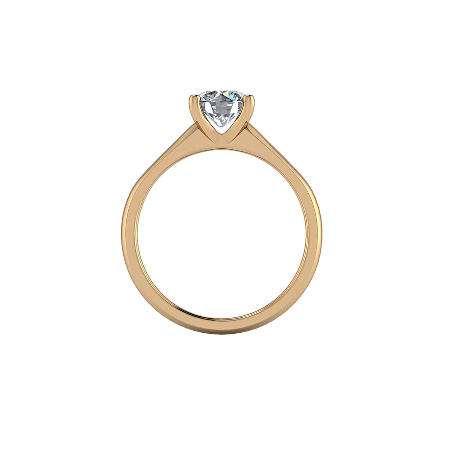 Daylight Diamond Solitaire Yellow Gold