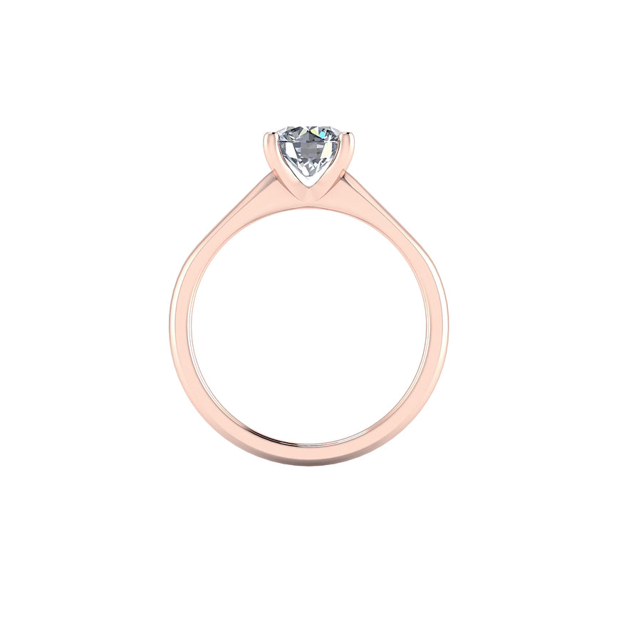 Daylight Diamond Solitaire Rose Gold