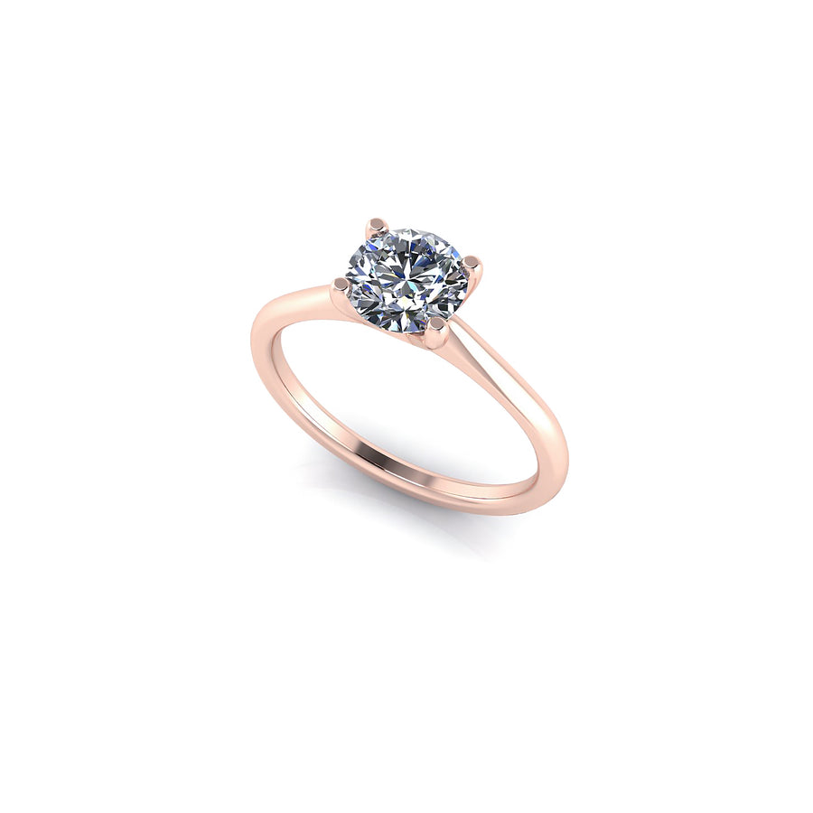 Daylight Diamond Solitaire Rose Gold