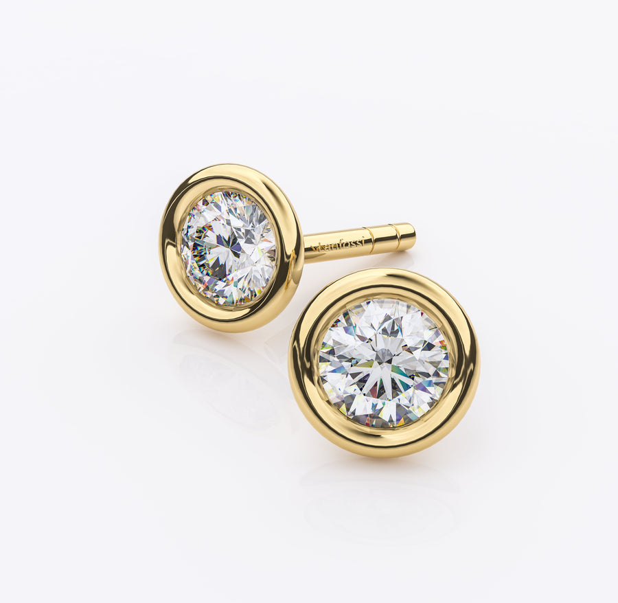 Yellow Gold Earrings, 4