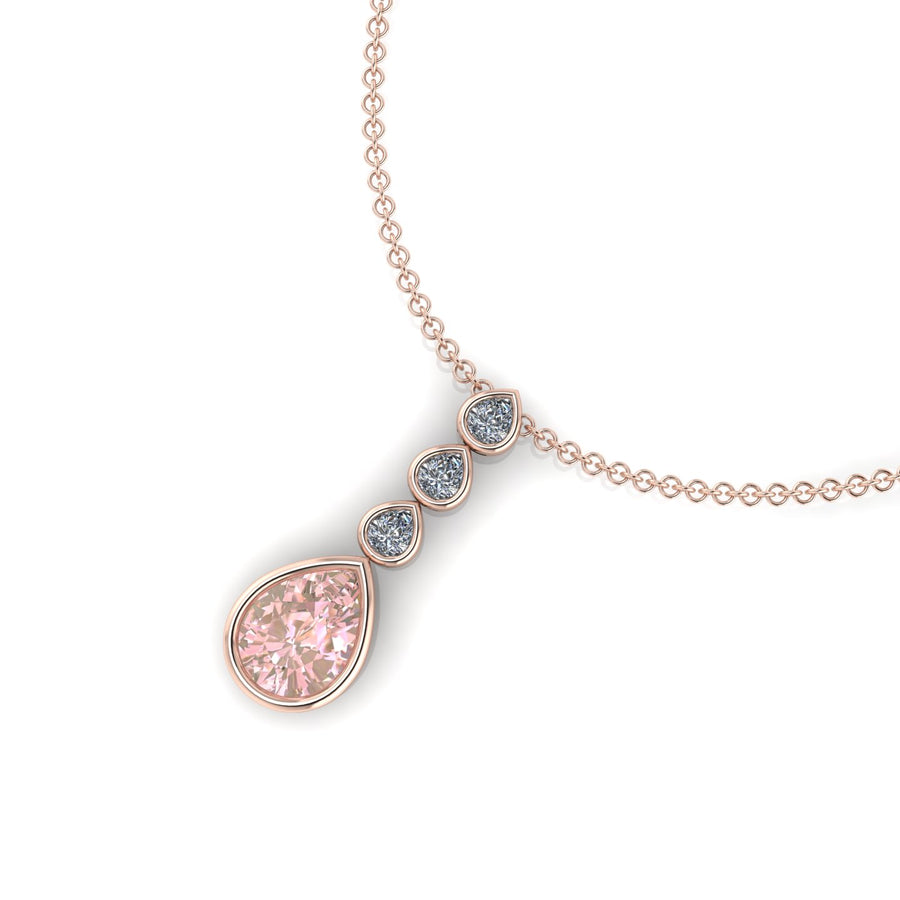 NOVICA Donna Collana Bone Pelle, 13.5 'Glorious' Rosa NOVICA Donna Collana Bone Pelle, 13.5 'Glorious' Rosa